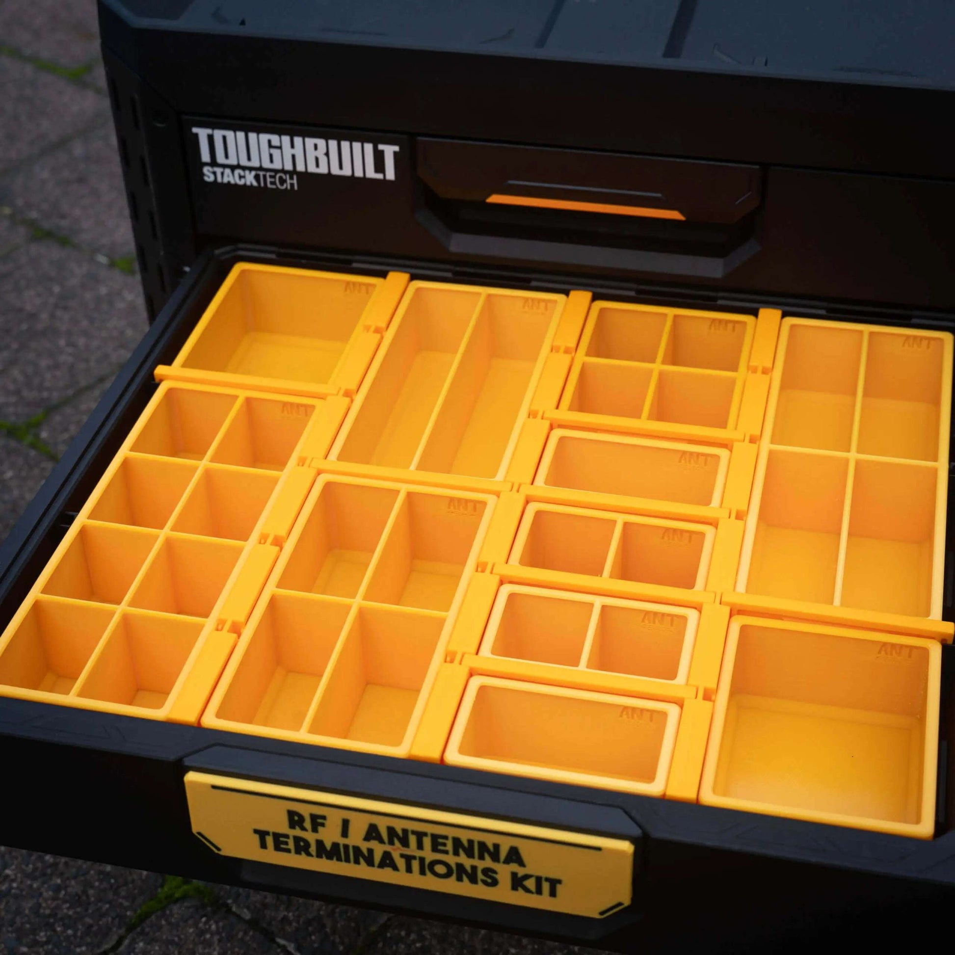 Drawer Bins (Slim StackTech 4-Drawer)  packout australia