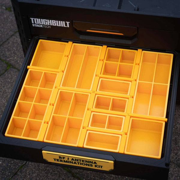 Drawer Bins (Slim StackTech 4-Drawer)  packout australia