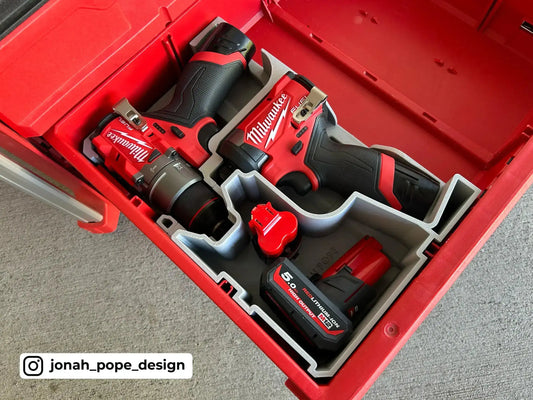 Drawer M12 Drill & Impact Gen 3 Insert  packout australia