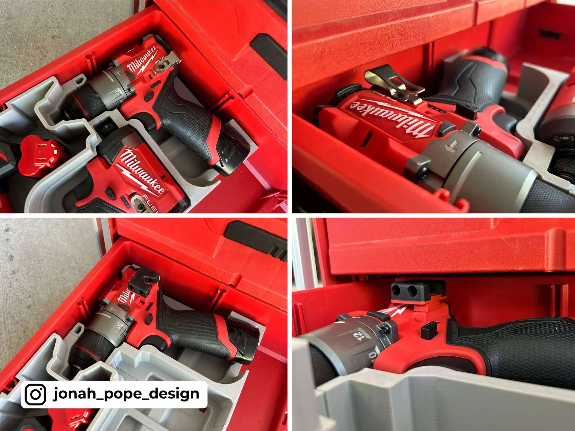 Drawer M12 Drill & Impact Gen 3 Insert  packout australia