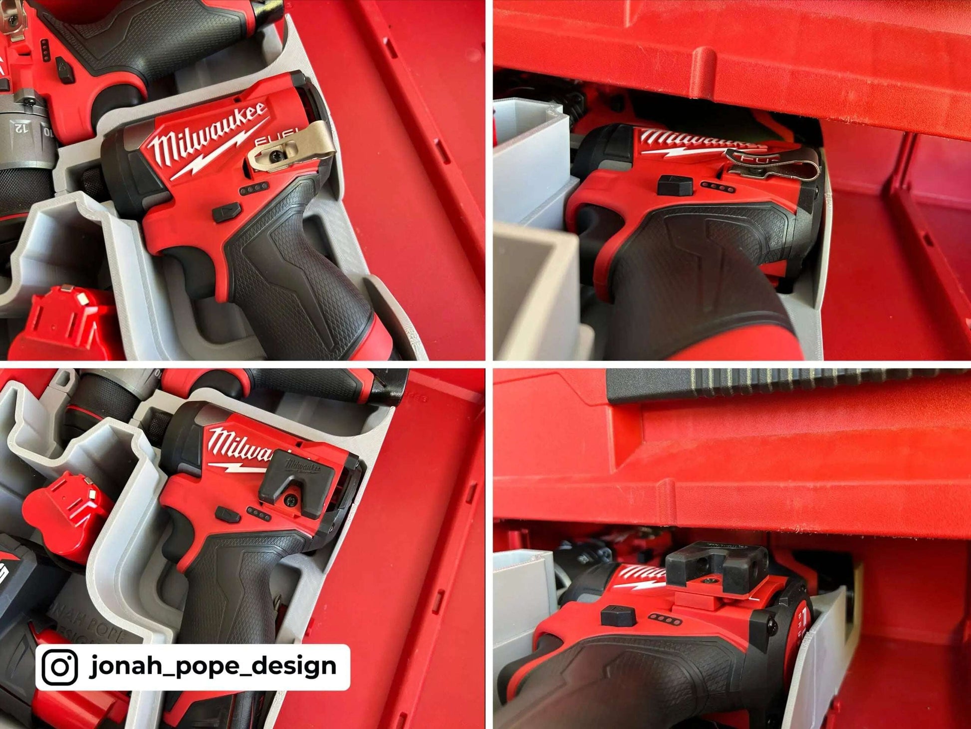 Drawer M12 Drill & Impact Gen 3 Insert  packout australia