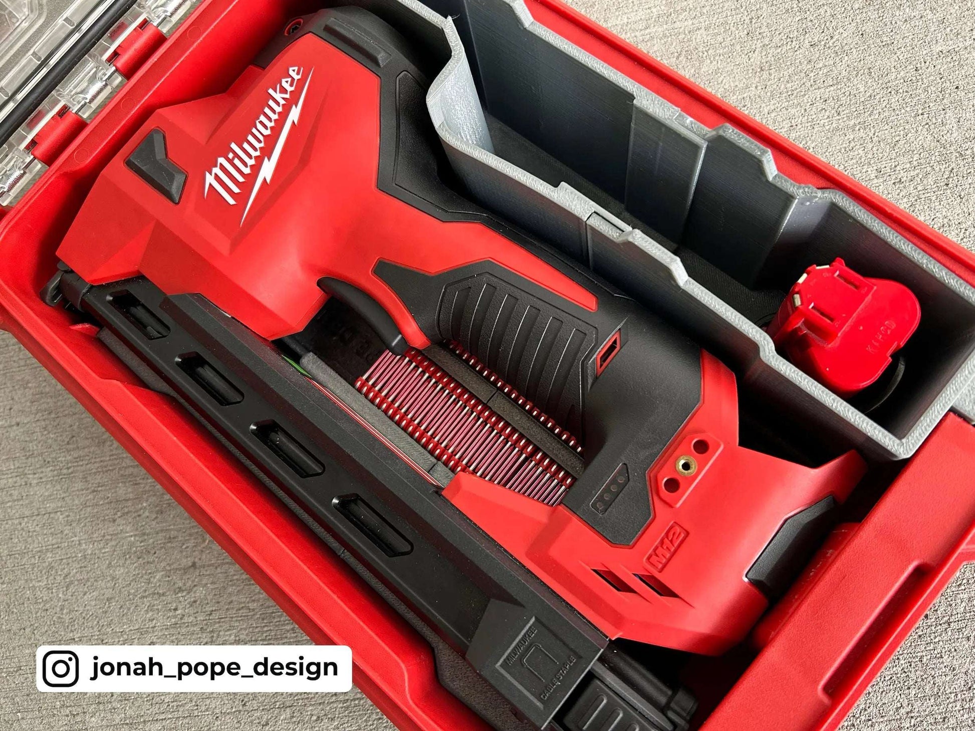 M12 Cable Stapler Insert  packout australia