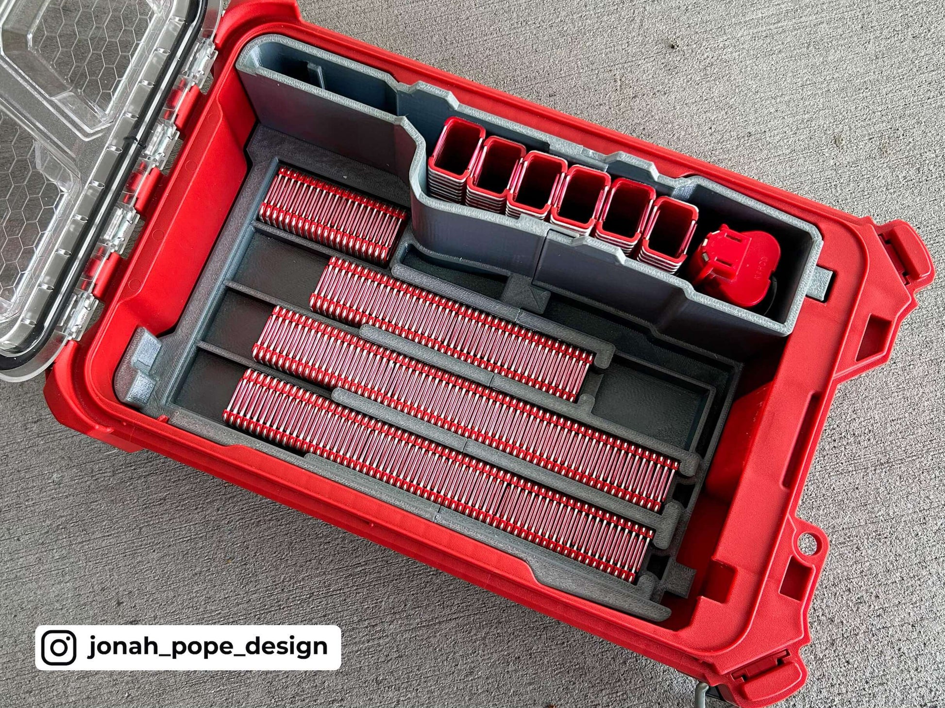 M12 Cable Stapler Insert  packout australia