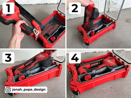 M12 Cable Stapler Insert  packout australia