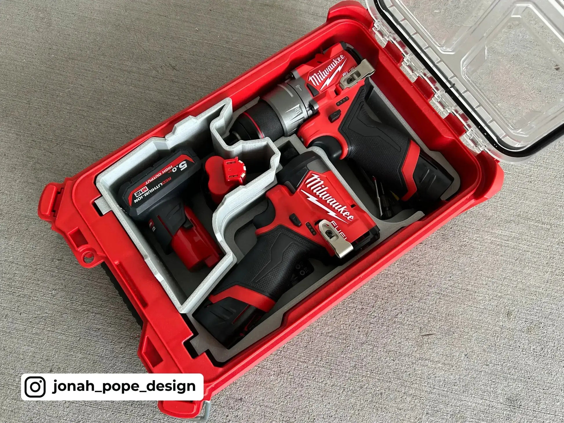 M12 Drill & Impact Gen 3 Insert  packout australia