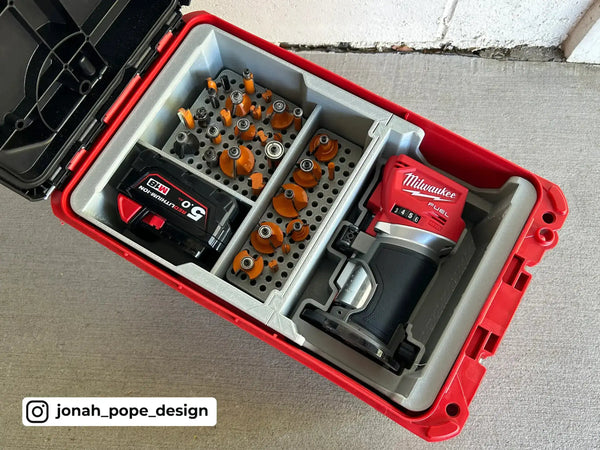 M18 Router Insert (Compact Tool Box)  packout australia
