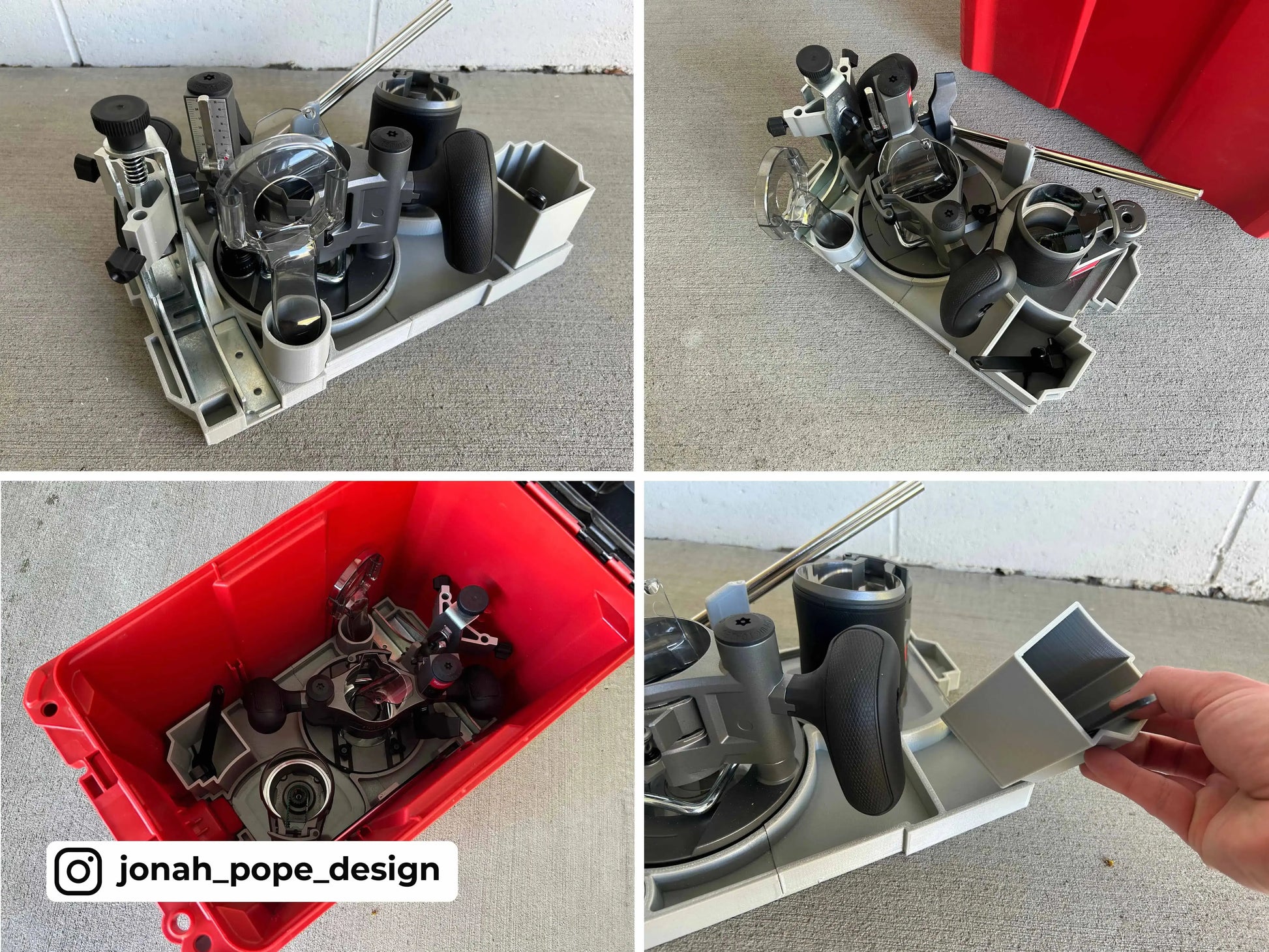 M18 Router Insert (Compact Tool Box)  packout australia