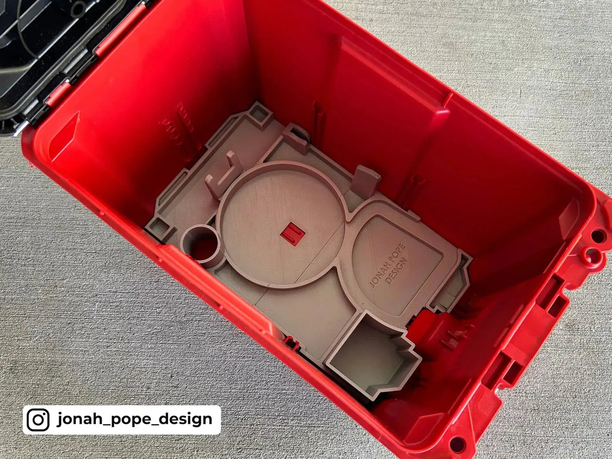 M18 Router Insert (Compact Tool Box)  packout australia