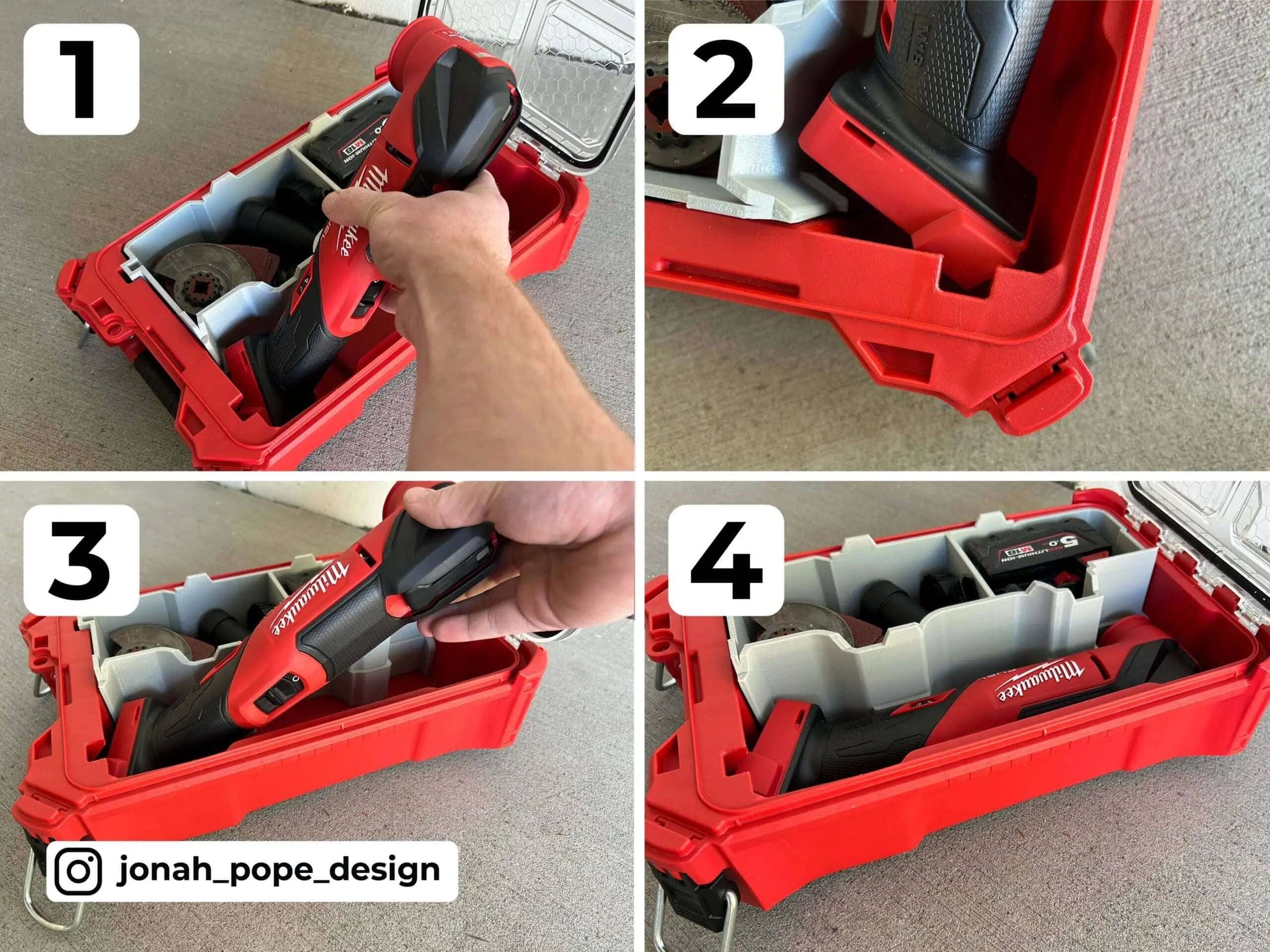 M18 Multi-tool FUEL Insert  packout australia