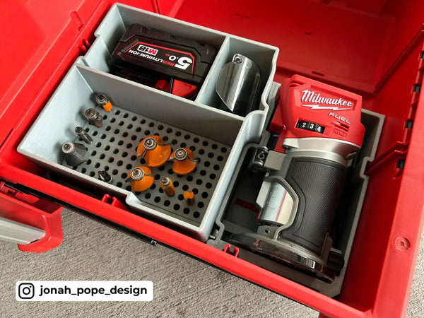 Drawer M18 Router Insert  packout australia