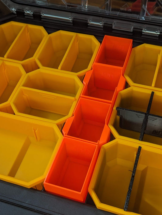 Low Profile Slim Organiser Middle Bins (StackTech)