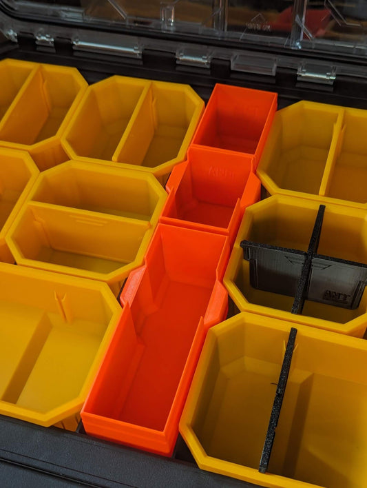 Low Profile Slim Organiser Middle Bins (StackTech)