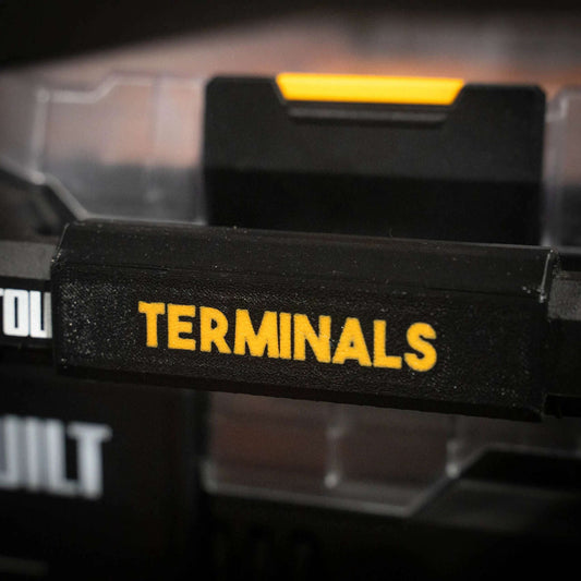 Low Profile Organiser | Custom StackTech Labels  packout australia